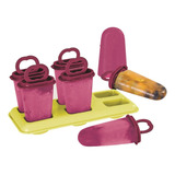 Moldes Helado Palito X6 Con Bandeja Bpa Free Tuppereware