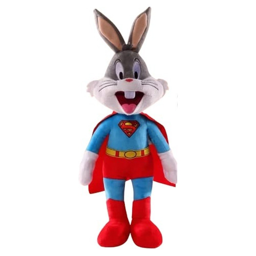 Peluche Super Heroe Bugs Bunny Looney Tunes Superman