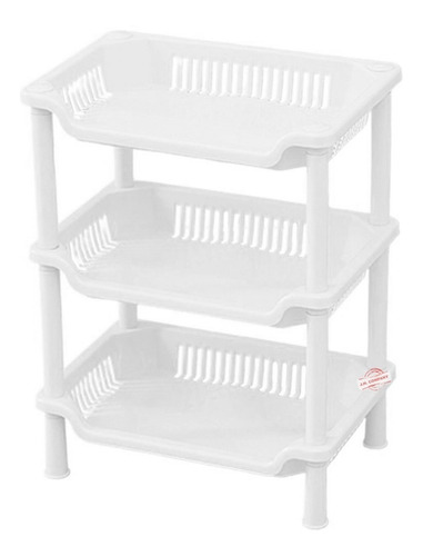 Estante Plastico Organizador 3 Niveles Baño Escritorio Mx-93