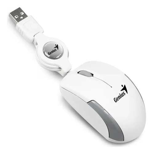 Mini Mouse Genius Micro Traveler Usb Óptico 1000 Dbi Pcreg