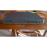 Switch Poe 370w, 48 Puertos+sfp Cisco 2960x-48lps-l Catalyst