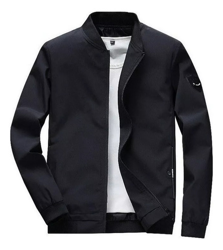 Jaqueta Corta-vento Masculina Casual Leve Bomber Versátil