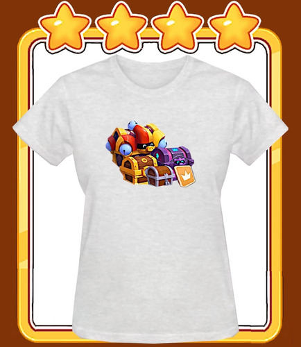 Camiseta Baby Look Baus - Coin Master