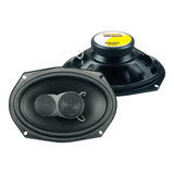 Par De Bocinas 6x9 Pulgadas Marca Coustic 3 Vias 800w Pro69