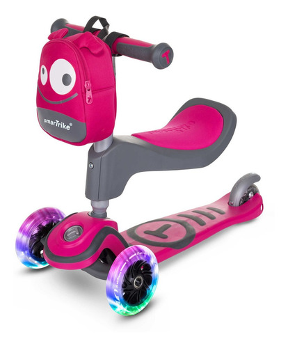 Monopatín De Pie Smartrike T1  Rosa Para Niños