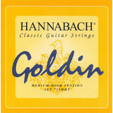 Hannabach 725mht Goldin Encordado Guitarra Clasica