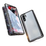 Funda Magnética Full 360 Cristal 9h Para Huawei Y Xiaomi 