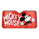 Parasol Frontal Para Automóvil Parabrisas Mickey Mouse Rojo