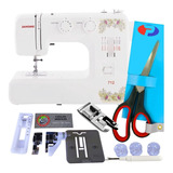 Janome 712 Tijera + Pie De F. Overlock De Regalo! Gtía 3años