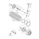 Reten Leva Embrague Yamaha Yfz 450 Original Grd Motos!