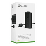 Kit Play & Charge Bateria Cabo Controle Xbox One Series X/s