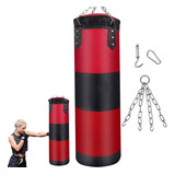 Kit 4 Saco De Boxeo Ufc, 120cm De Boxeo Relleno Rellenable