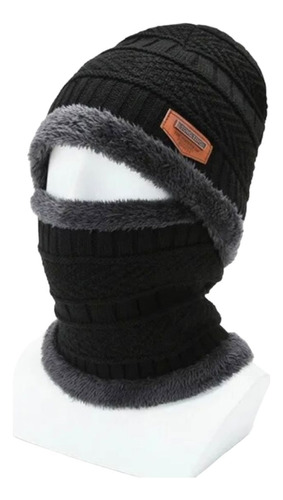 Gorro Con Cuello Chiporro Térmico Invierno Suave Unisex 