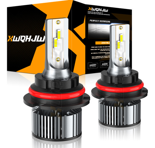 Kit De Faros Led 9007 9008 H4 Csp 30000lm De Doble Haz