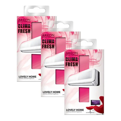 Aromatizante Areon Clima Fresh desodorante floral pack x 3 | Meses sin interés