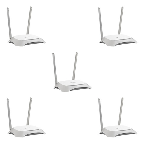 Paquete De 5 Pzas Router Tp-link Tl-wr840n V6, 300 Mbps