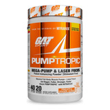 Pre Entreno Gat Pump Tropic 40 Servicios Sabor Piña Naranja Guava