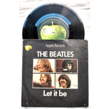 The Beatles Let It Be Disco Vinilo Simple 1970 Inglés Uk 