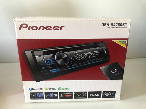 Rádio Pionner Deh-s4280bt