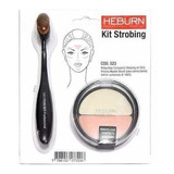 Maquillaje Strobing Iluminador Heburn + Brocha Cod.523