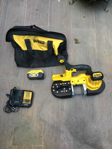 Sierra Cinta Recargable Dewalt Dcs371 Pila Cargador Maleta