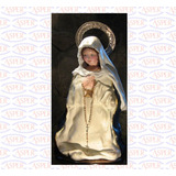 Mayolica Decorativa Ceramica 20x40 Virgen De Salta