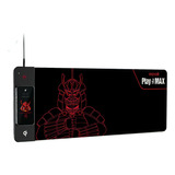 Pad Gamer Antideslizante Led Rgb Qi 80cm X 30cm - Maxell Color Negro