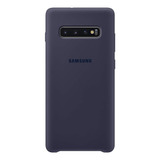 Funda De Silicona Azul Para Telefono Samsung Galaxy S10 +