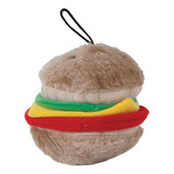 Aspen Pet Productos Bite Hamburguesa Juguete De Peluche, Med