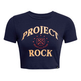 Playera Under Armour Project Rock Q3 Mujer 1380187-410