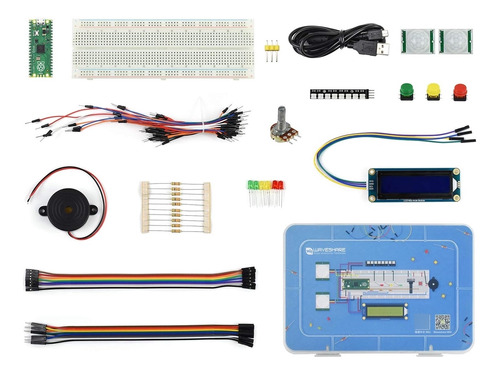 Para Raspberry Pi Pico Basic Starter Kit Con Ricos Tutoriale