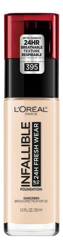 Base De Maquillaje Infallible De L'oreal 24h Fresh Wear 30ml