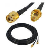 Cable Extension Pigtail Rp Sma 10 Metros / Crisol Tecno