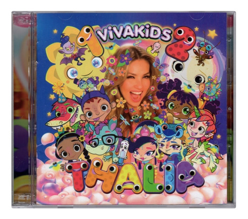 Thalia - Viva Kids Vol 1 Y 2 - Disco Cd (26 Canciones)