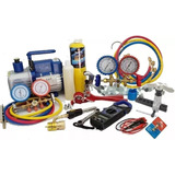 Kit Ferramentas Refrigeração Ar Condicionado, Manifold R410a