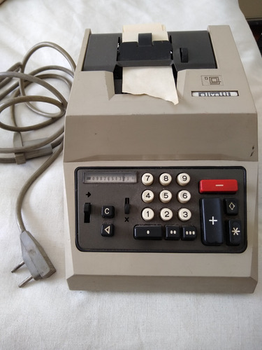 Calculadora Impresora Olivetti Electtrosumma 20