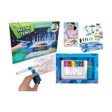 Set Aero-plumones Para Niños / Blow Pens 12 Plum.