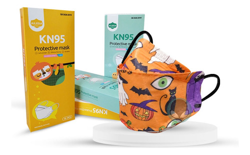 Kit 30 Máscaras Kf94 Infantil Proteção Meltblown Kn95 Ffp2