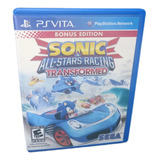 Sonic & All-star Racing Trasformed Sega Ps Vita / Original 