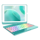 Funda Con Teclado Mmk / Para iPad 9.7  / Lake Blue