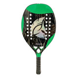 Odissey Raquete Beach Tennis Carbono 3k Profissional Cor Verde