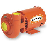 Bomba Centrífuga Industrial Eléctrica Evans 1.5hp Trifásica Color Naranja Frecuencia 60hz