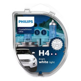 Lâmpada H4 Super Branca Crystalvision Ultra - Philips