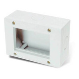 Caja Exterior Cambre Siglo Xxii Ip40 4 Modulos Blanca