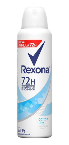 Rexona Antitranspirante X150ml Women Cotton Dry 