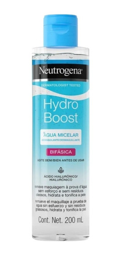 Agua  Neutrogena Micelar Bifasica Hydro Boost X 200 Ml