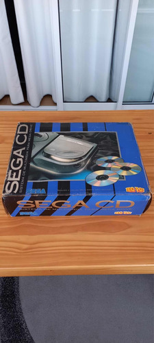 Videogame Sega Cd Console Tectoy Completo Revisado Lindo!!