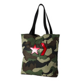 Bolsa Tote Bag Mujer Converse Camuflaje Original