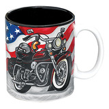 Taza De Café Motociclistas All American Decoración De...