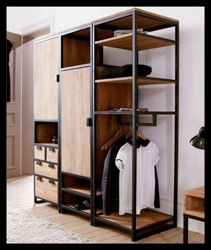 Mueble Industrial Rack ...hierro Cajones Estanteria Sawery®